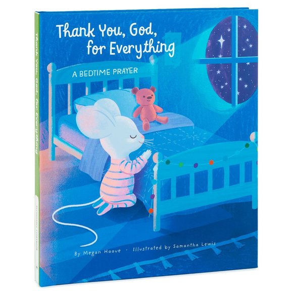 HALLMARK THANK YOU GOD FOR EVERYTHING RECORDABLE BOOK - Picture 1 of 1